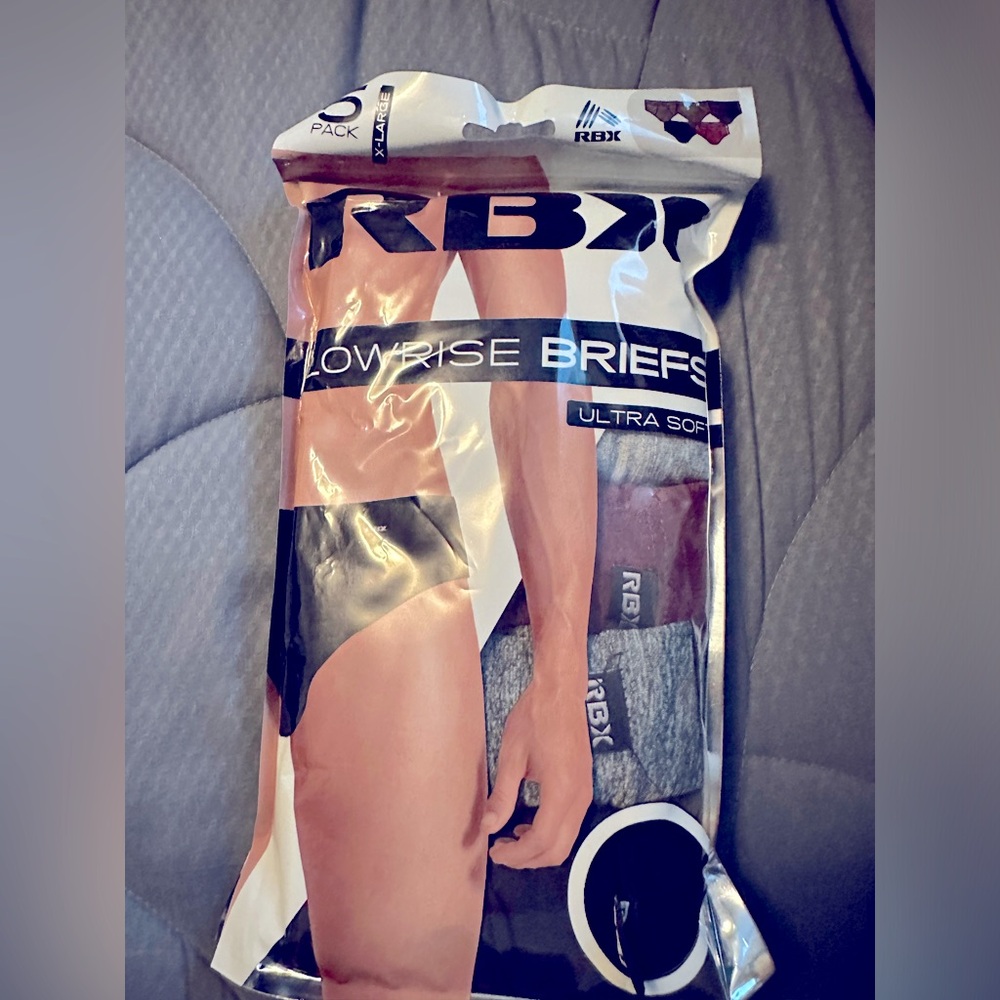 New RBX underwear, low rise briefs, ultra soft